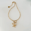 Κολιέ Χρυσό με charms